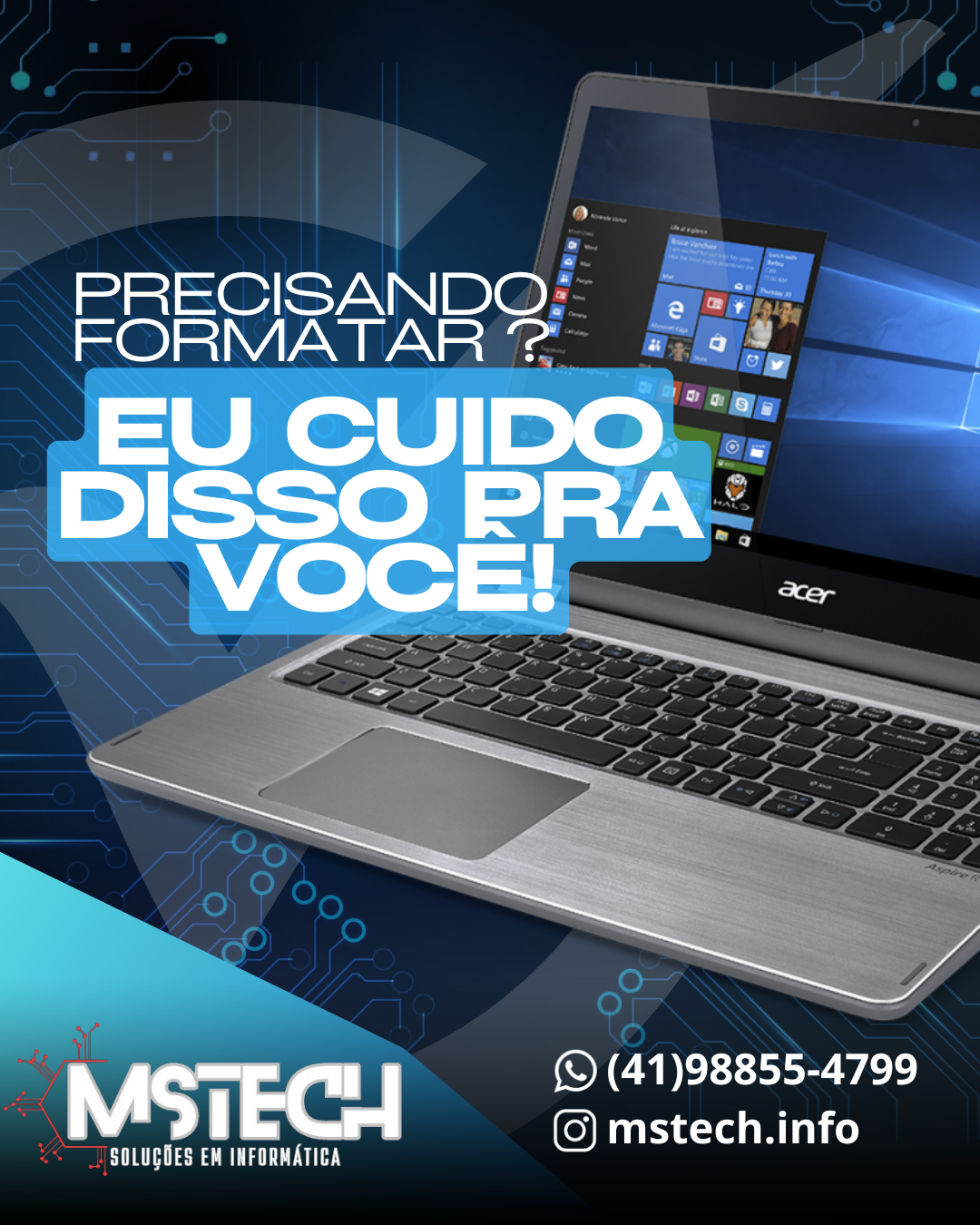 MSTECH - Soluções em Informática | Marcelo Silva portfolio 8